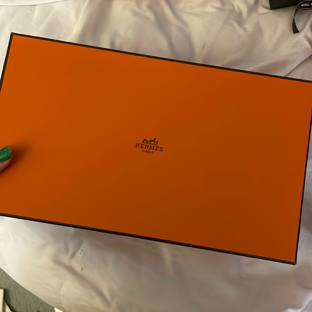 Hermes shoe box